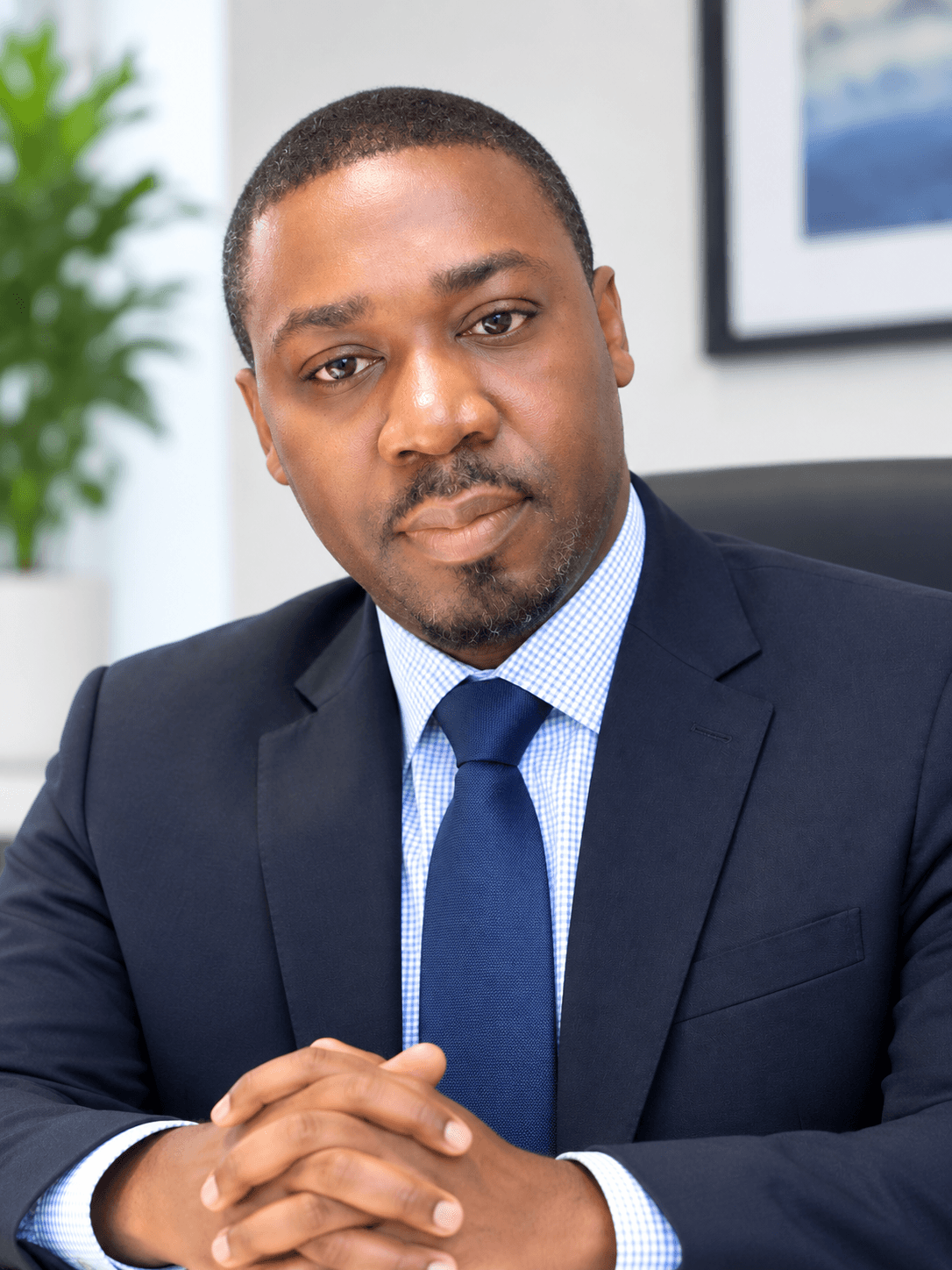 Portrait du Dr Obame, fondateur de GoFlexco