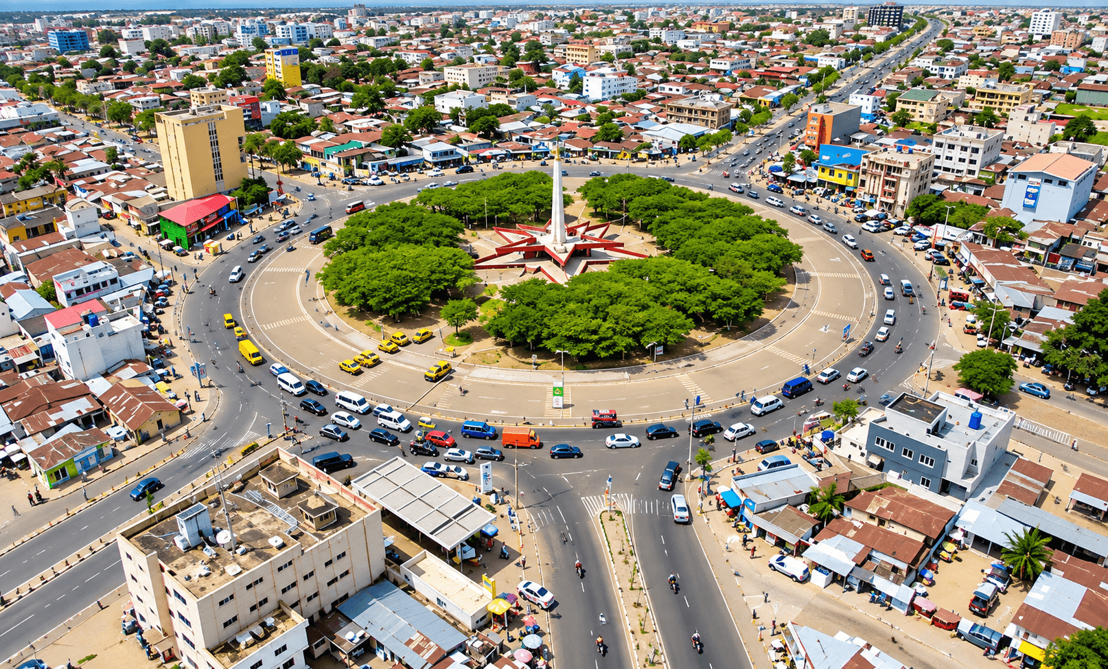 Cotonou — vue urbaine