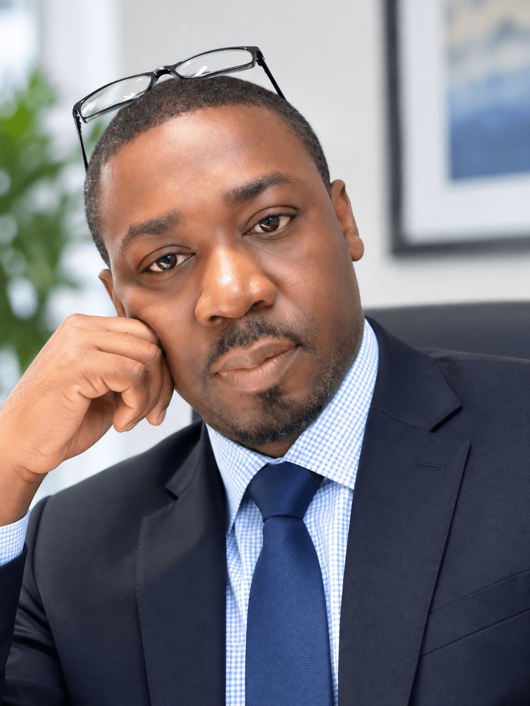 Portrait du Dr Obame, fondateur de GoFlexco